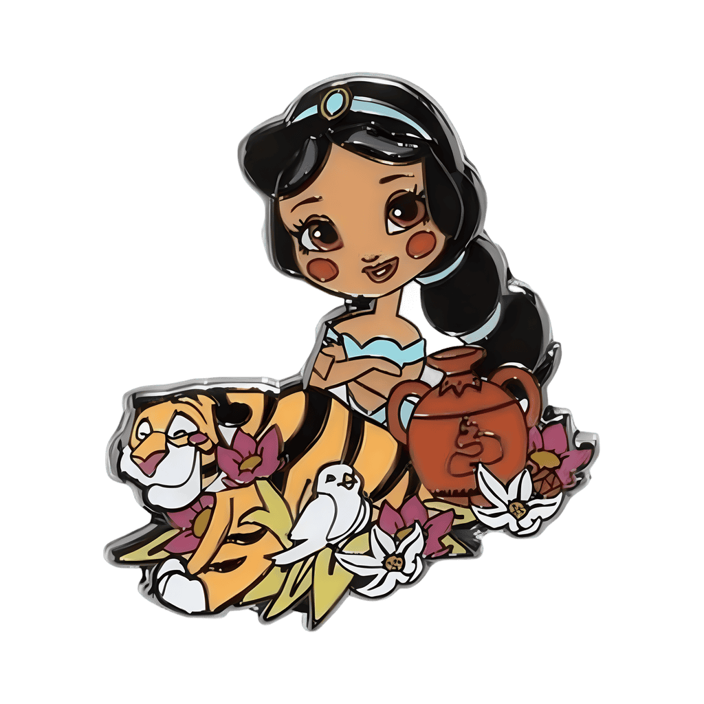 Jasmine & Rajah Disney pin