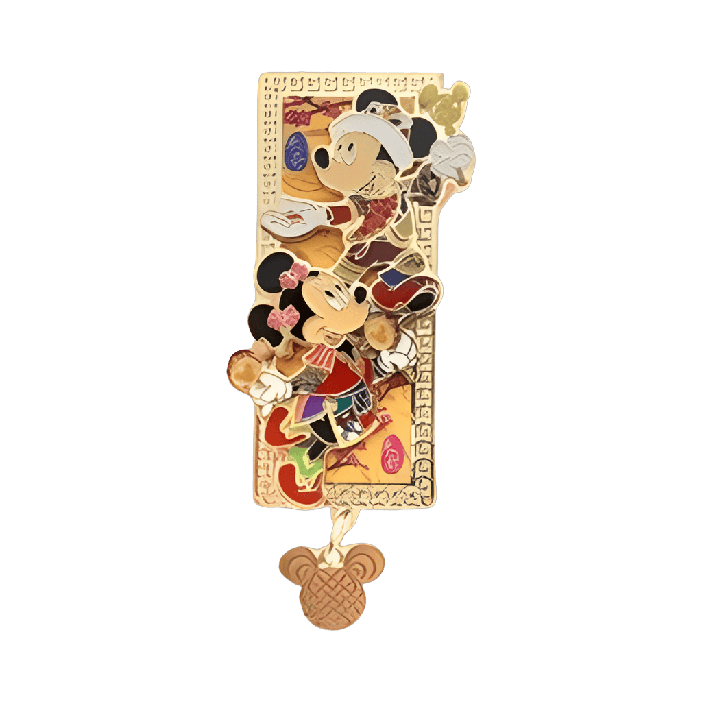 Mickey and Minnie Disney pin