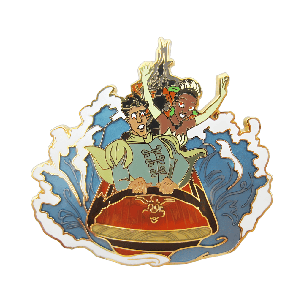 Splash Mountain - Tiana and Naveen Disney pin