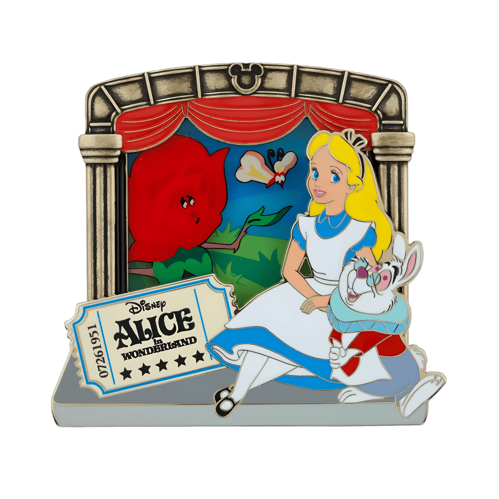 Boxed Light-Up Theater Mini Jumbos — Alice in Wonderland Disney pin