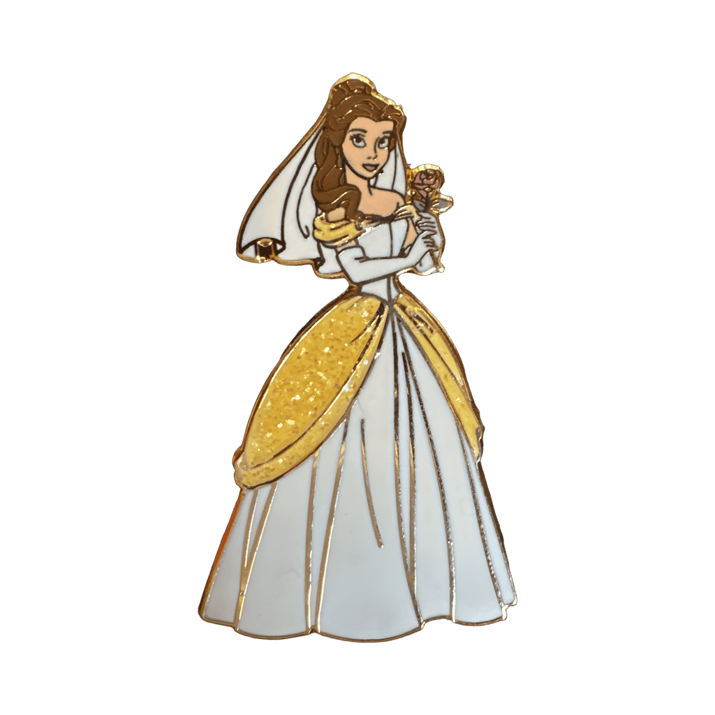 Belle Wedding Dress Disney pin