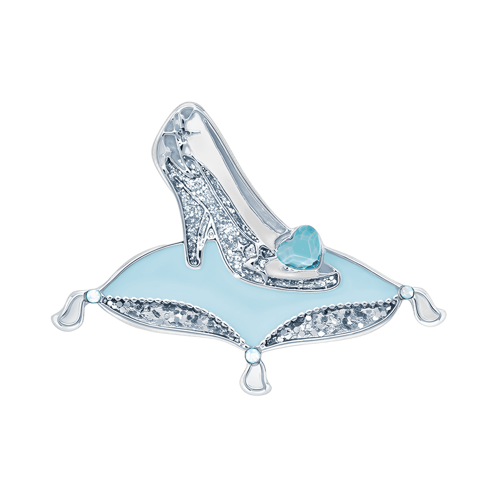 Glass Slipper Disney pin