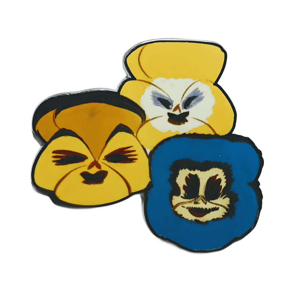 Pansies Disney pin