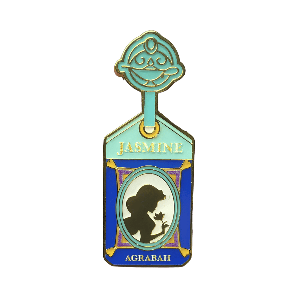 Jasmine Luggage Tag Disney pin