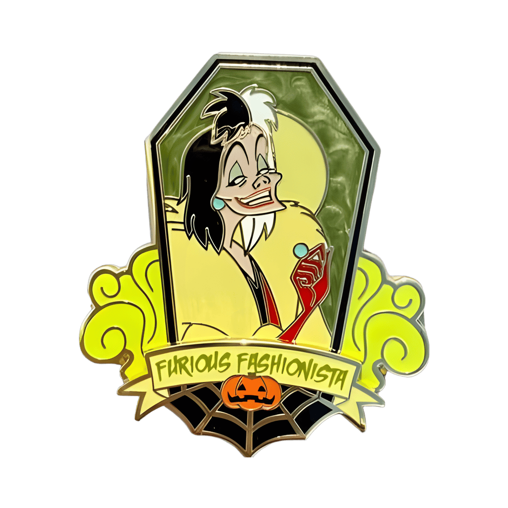 Cruella De Vil: Furious Fashionista Disney pin