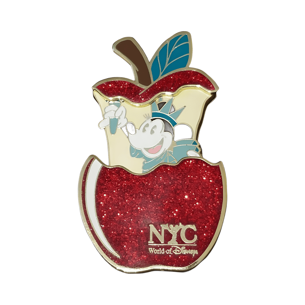 Minnie in Apple Disney pin