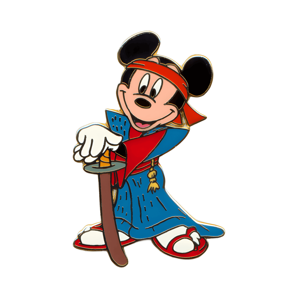 Samurai Mickey Mouse Disney pin