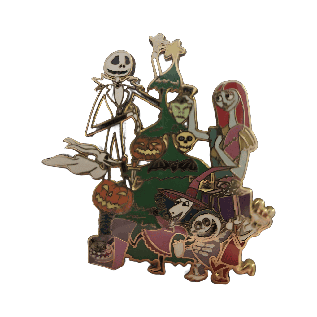 Nightmare Before Christmas - Jack & Sally with Lock, Shock, & Barrel Disney pin