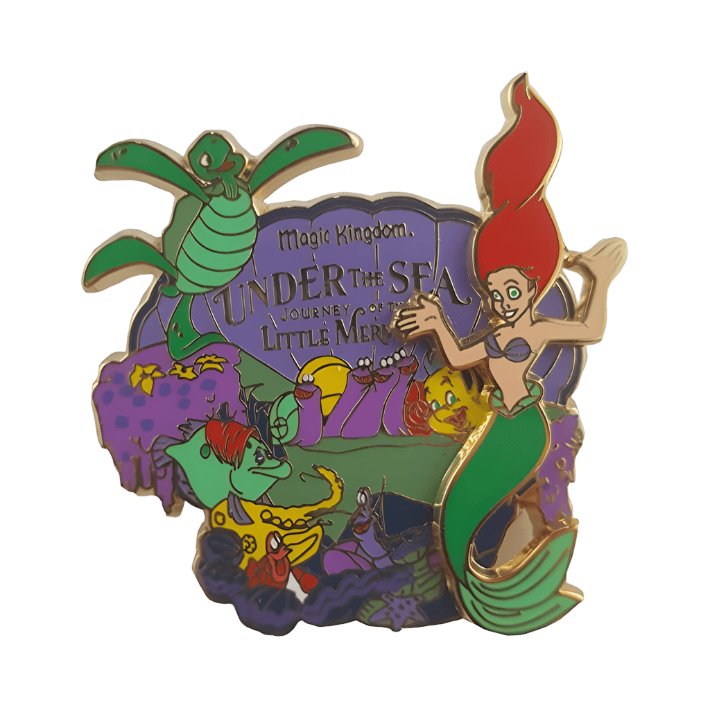 Under the Sea - Journey of the Little Mermaid Disney pin
