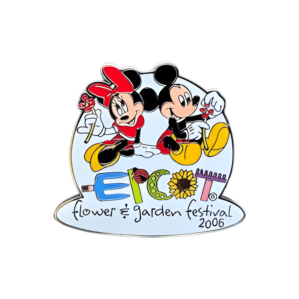Minnie and Mickey Disney pin
