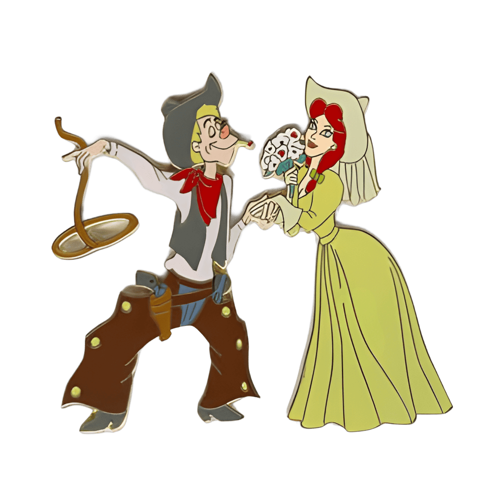 Pecos Bill & Slue Foot Sue Disney pin