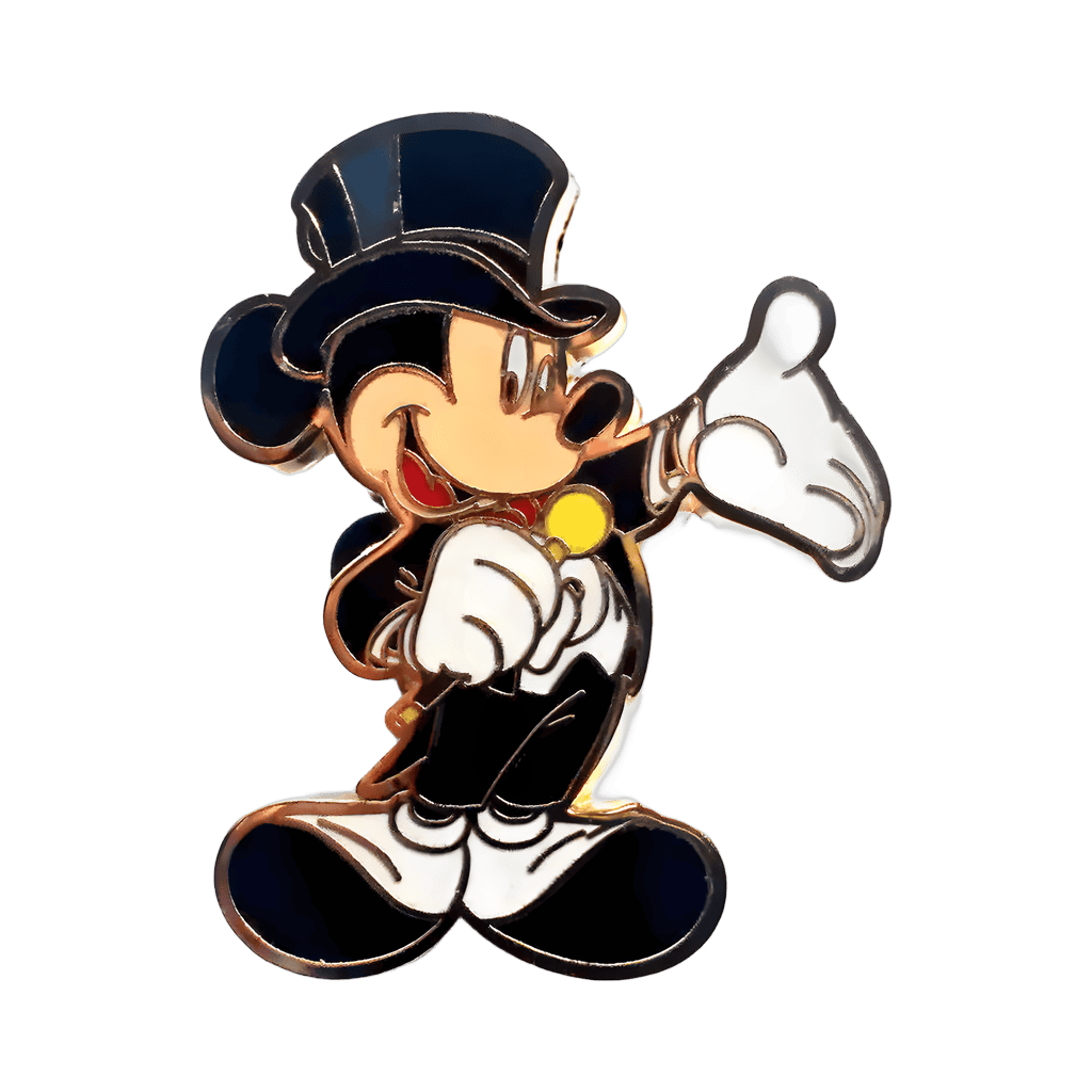 Mickey Mouse in a Tuxedo and Top Hat Disney pin