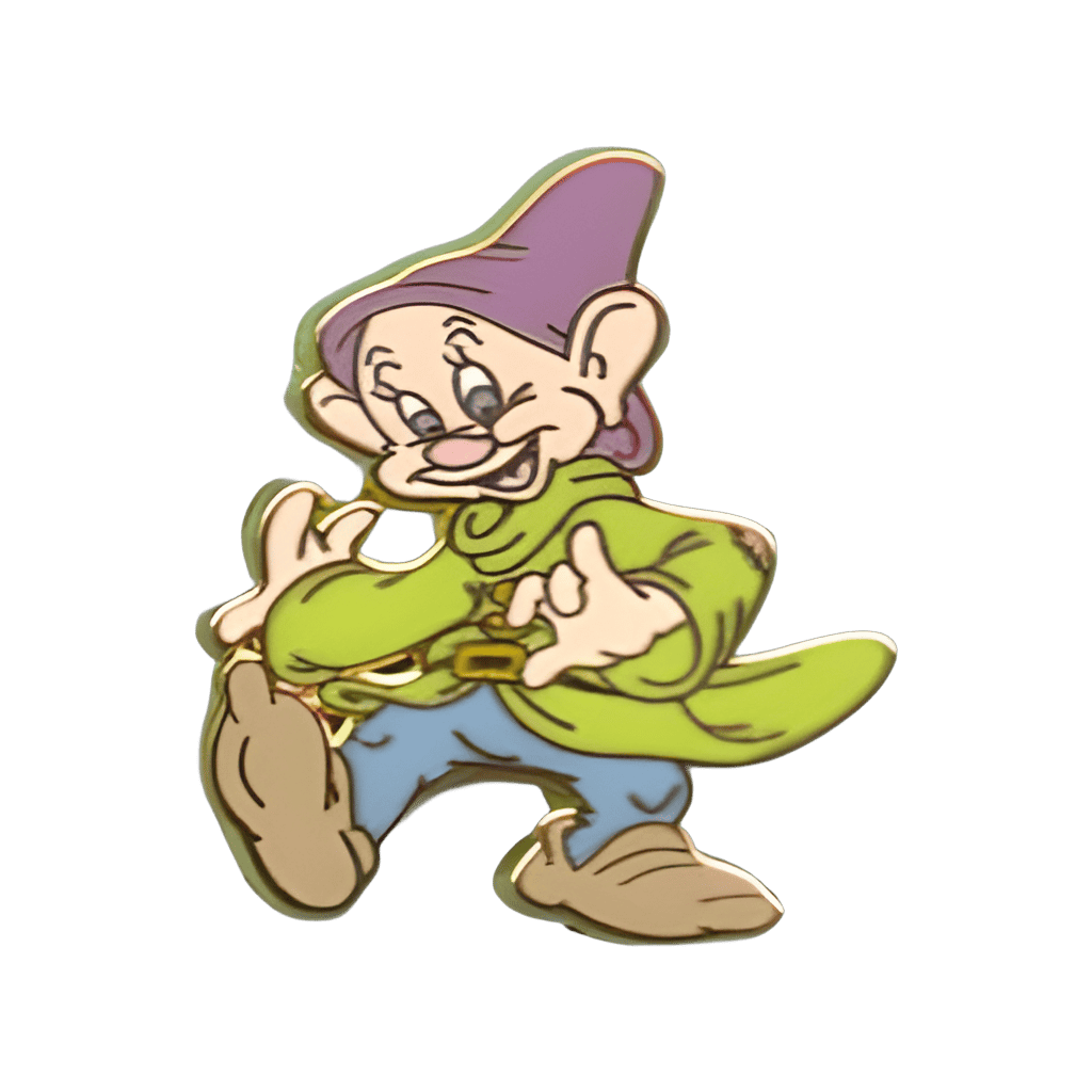 Dopey #3 Disney pin