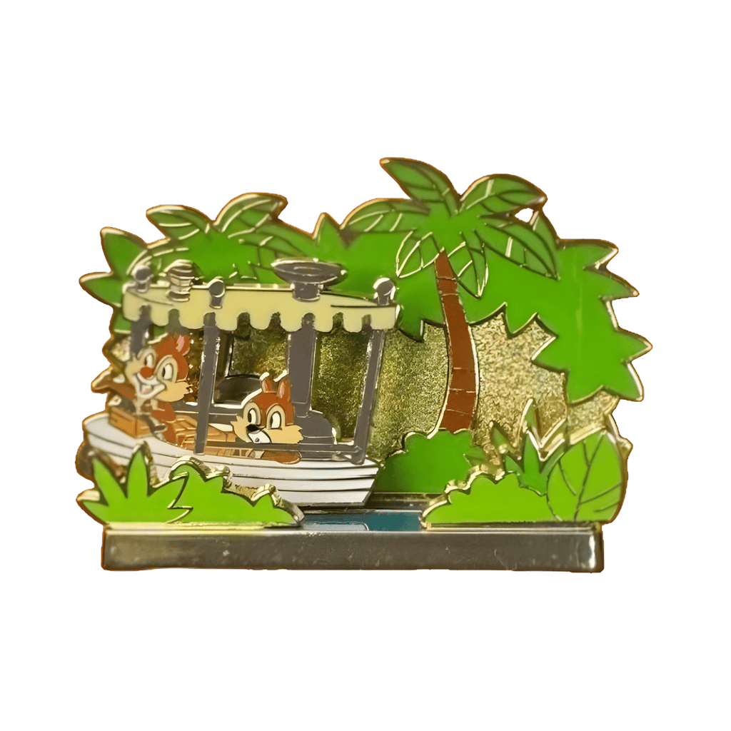 Boxed Attraction Vehicle Dioramas — Jungle Cruise Disney pin