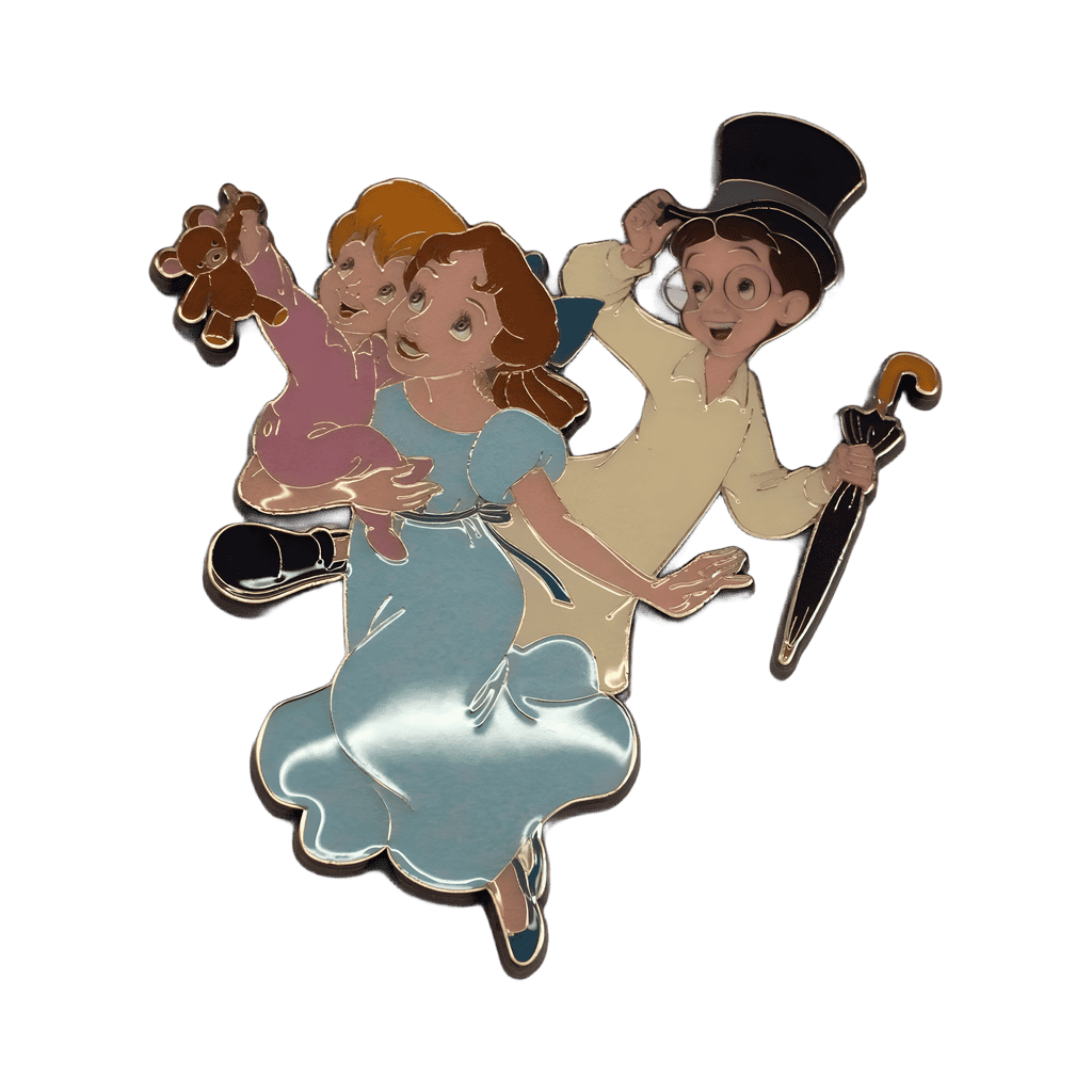 Wendy, John, Micheal Disney pin