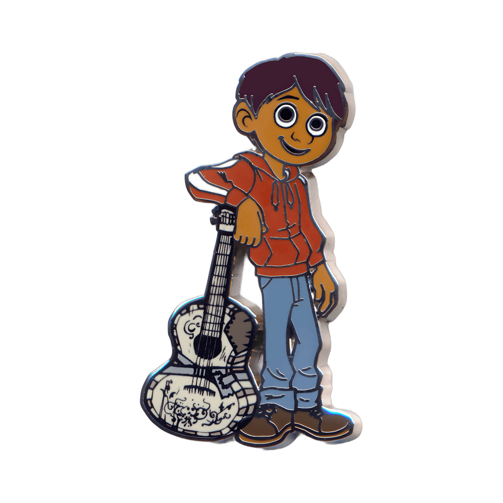 Miguel Leaning on a Guitar Disney pin