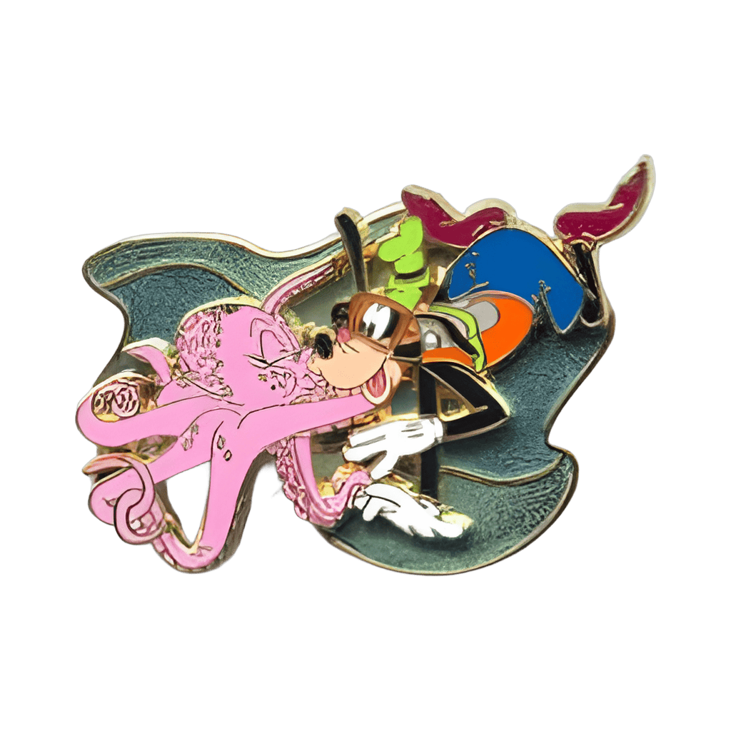 Goofy and Octopus Disney pin