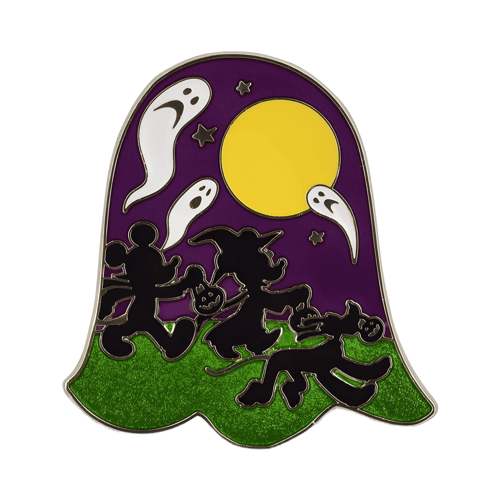 Mickey Mouse & Friends Ghost Silhouette Disney pin