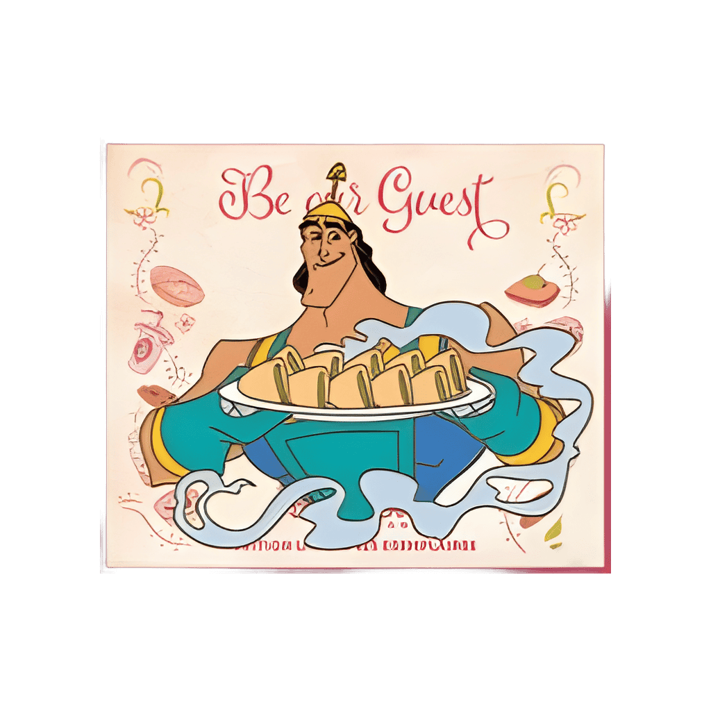 Kronk with Spinach Puffs Disney pin