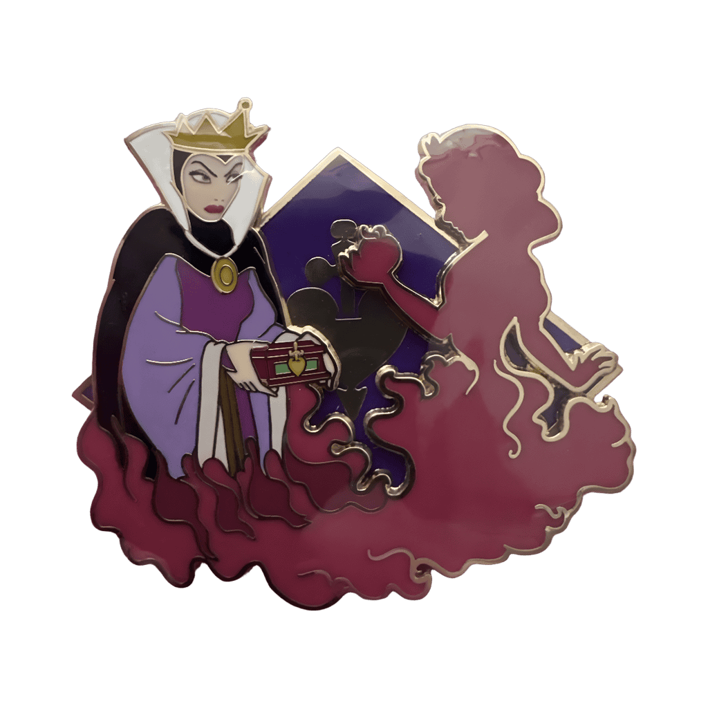 Evil Queen and Snow White Disney pin