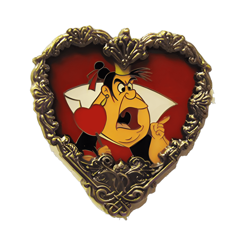 Queen of Hearts Disney pin