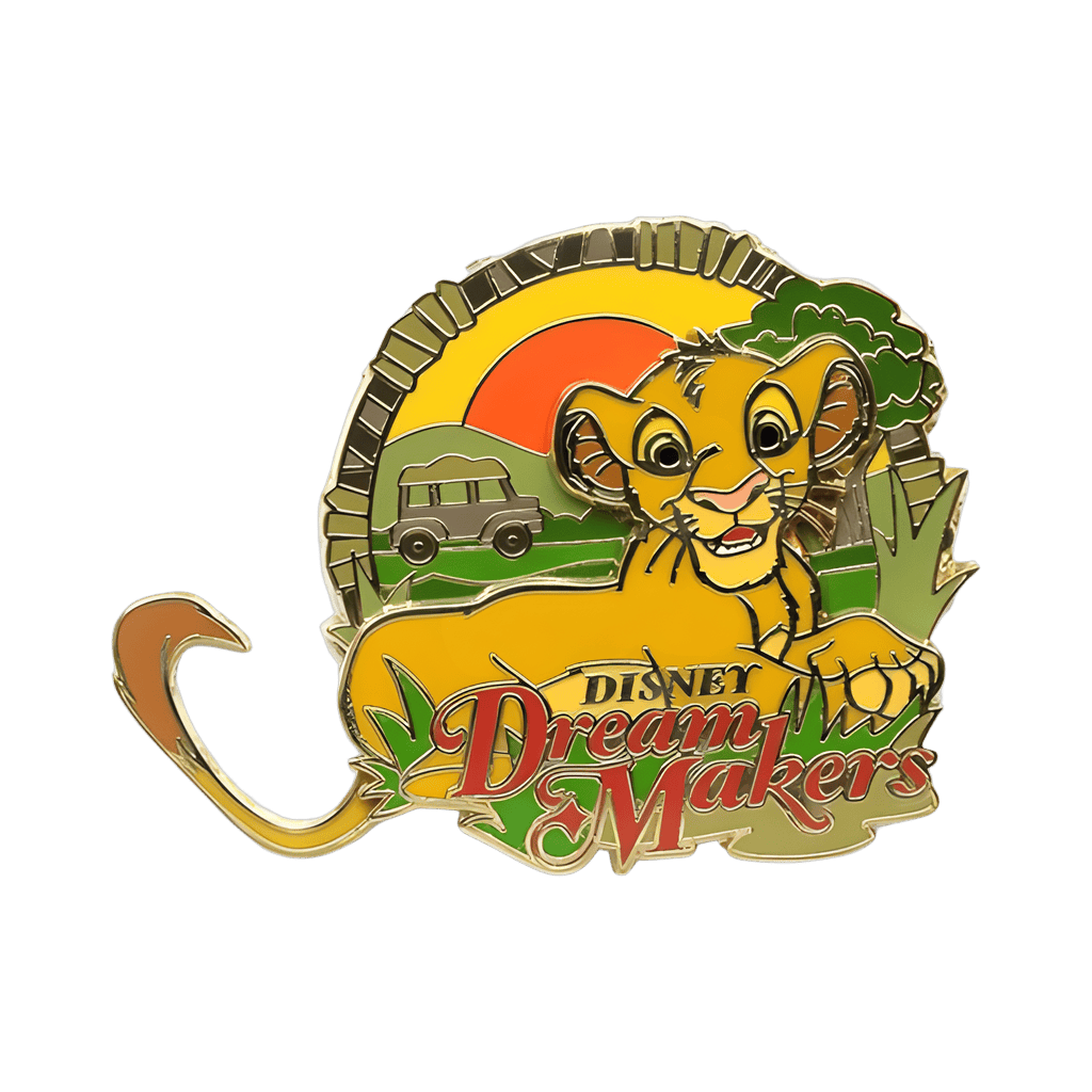 Simba at Animal Kingdom Disney pin