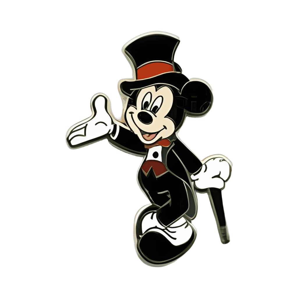 Mickey Mouse Tuxedo and Top Hat Disney pin