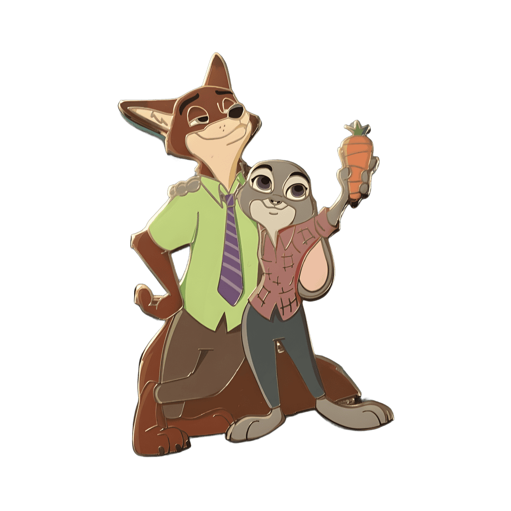 Nick and Judy - Judy holding carrot 2022 Disney pin