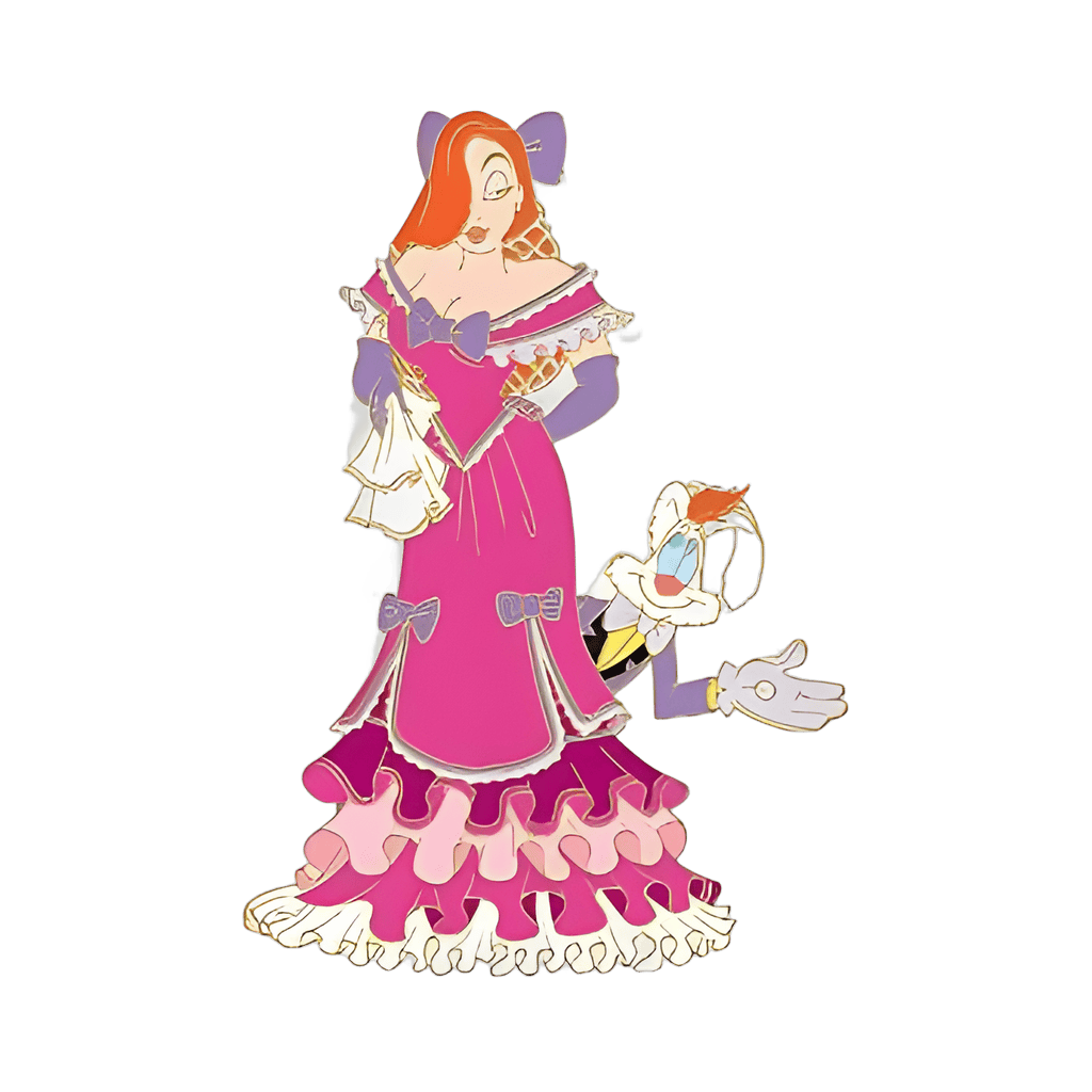 Jessica & Roger Rabbit Disney pin