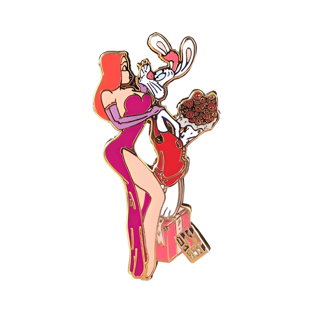 Roger and Jessica Disney pin