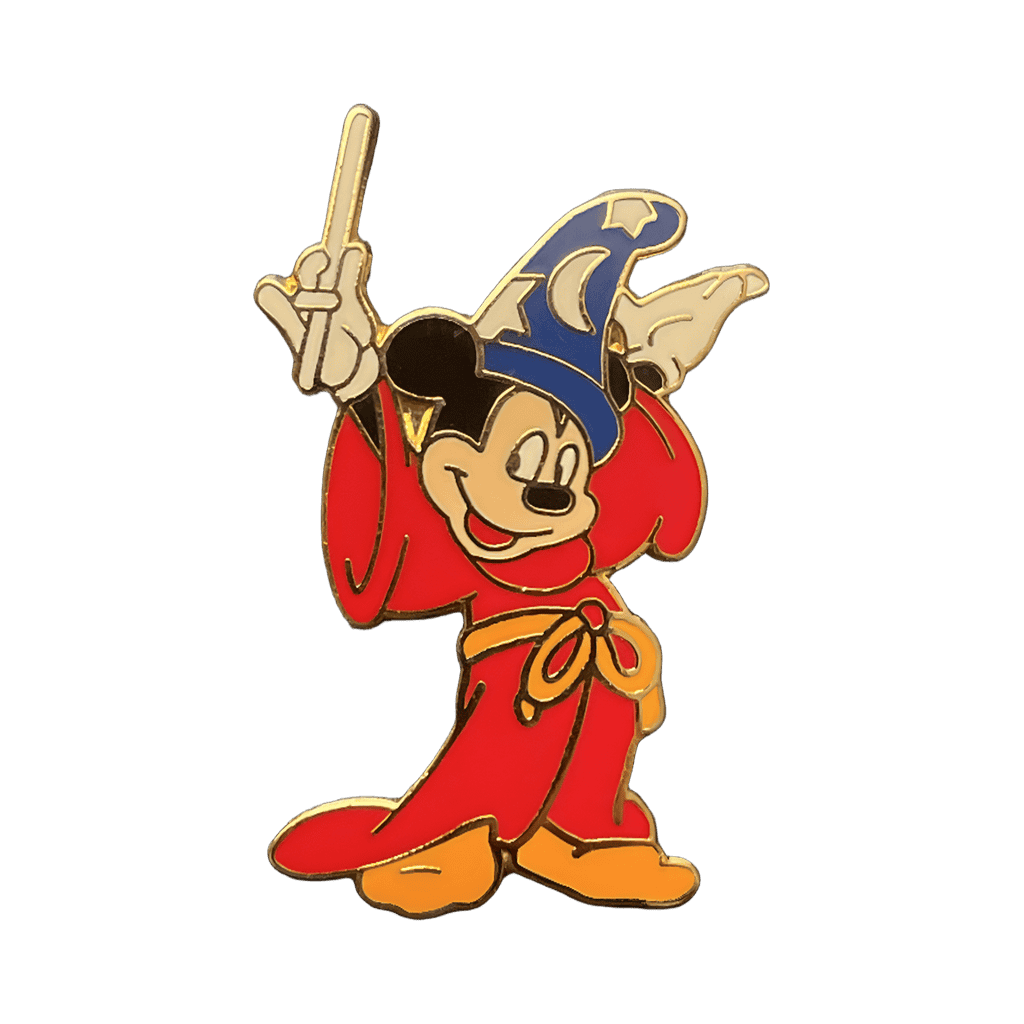 Wand held high Disney pin