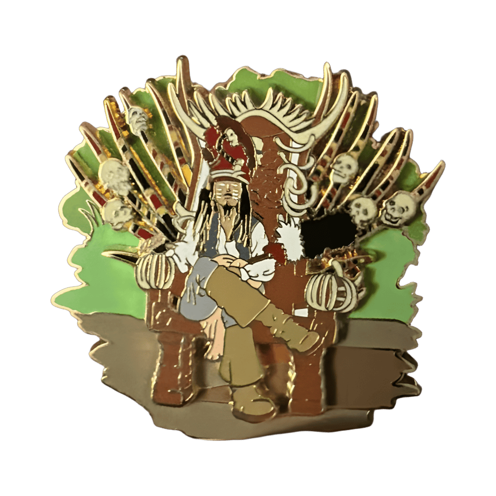 Jack in Chair Disney pin
