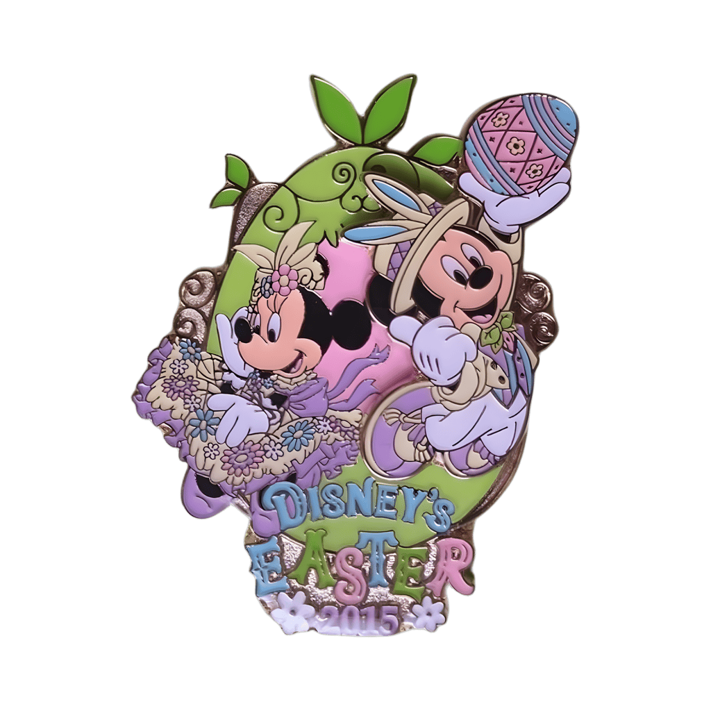 Mickey and Minnie Disney pin