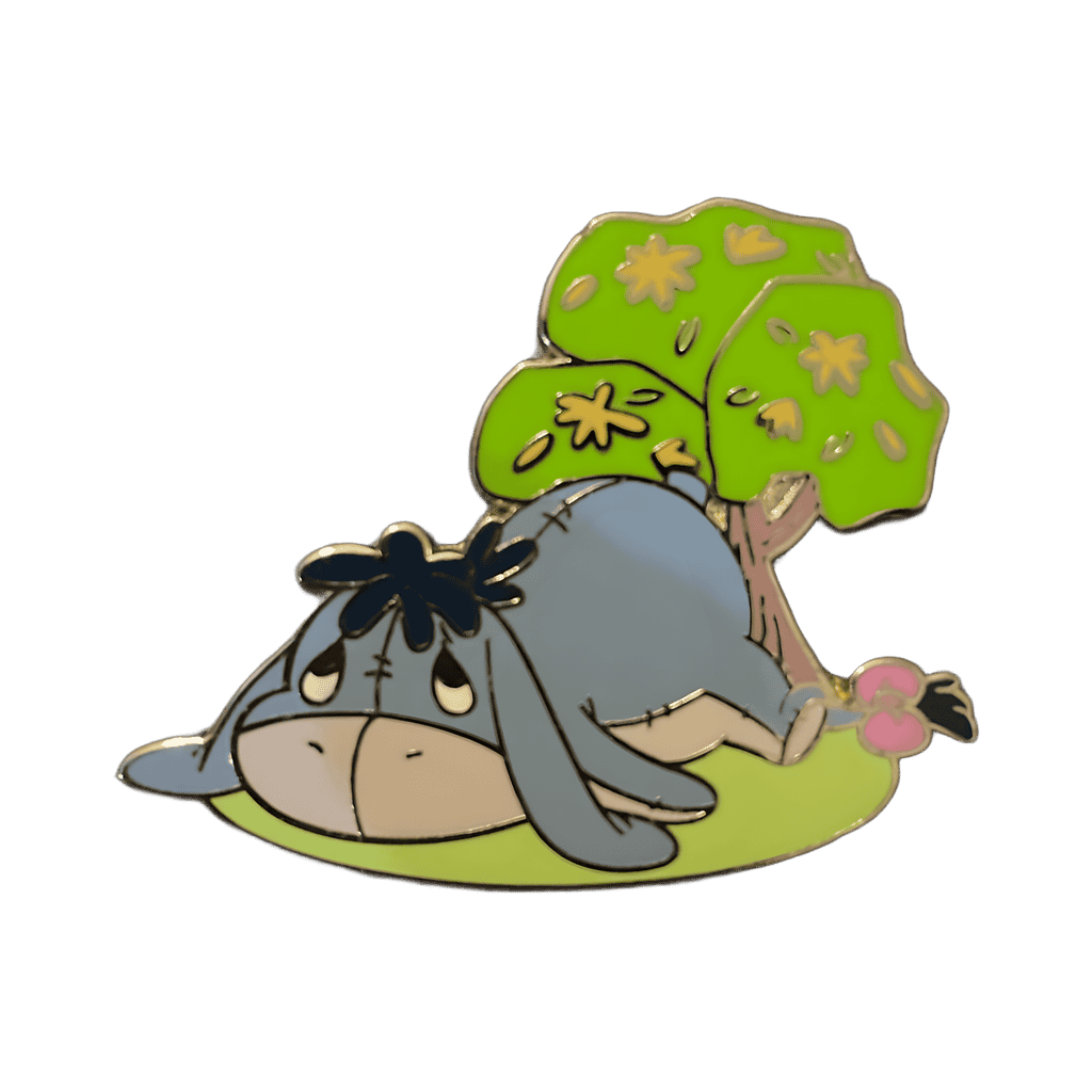 Eeyore under a tree cuties starter Disney pin