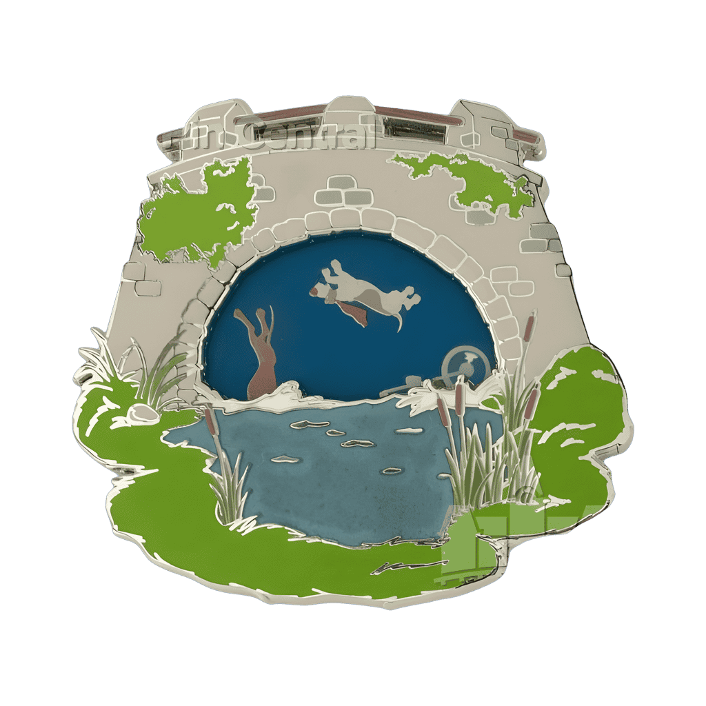 Edgar spinner Disney pin