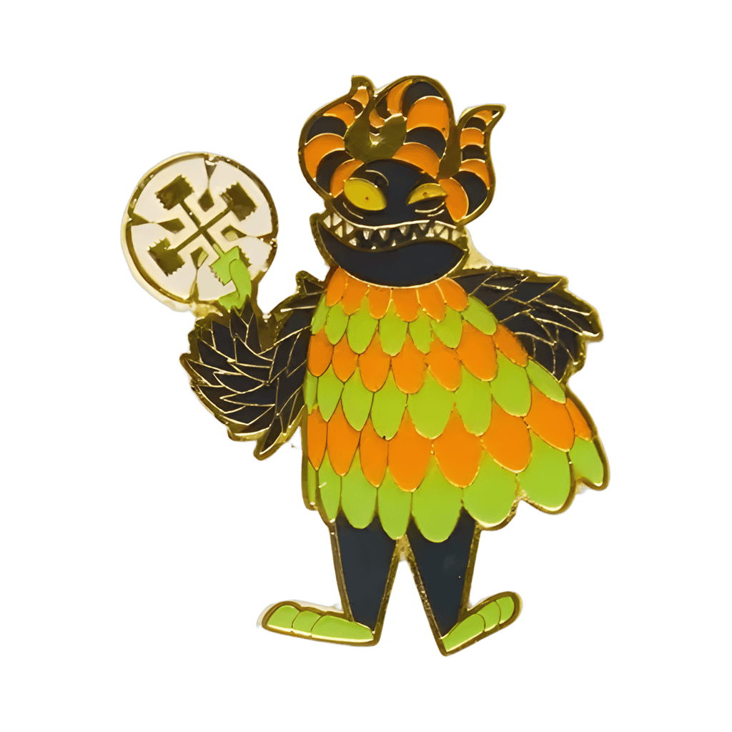 Harlequin Demon Disney pin