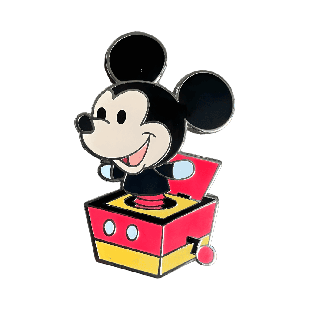 Mickey-in-a-box Disney pin