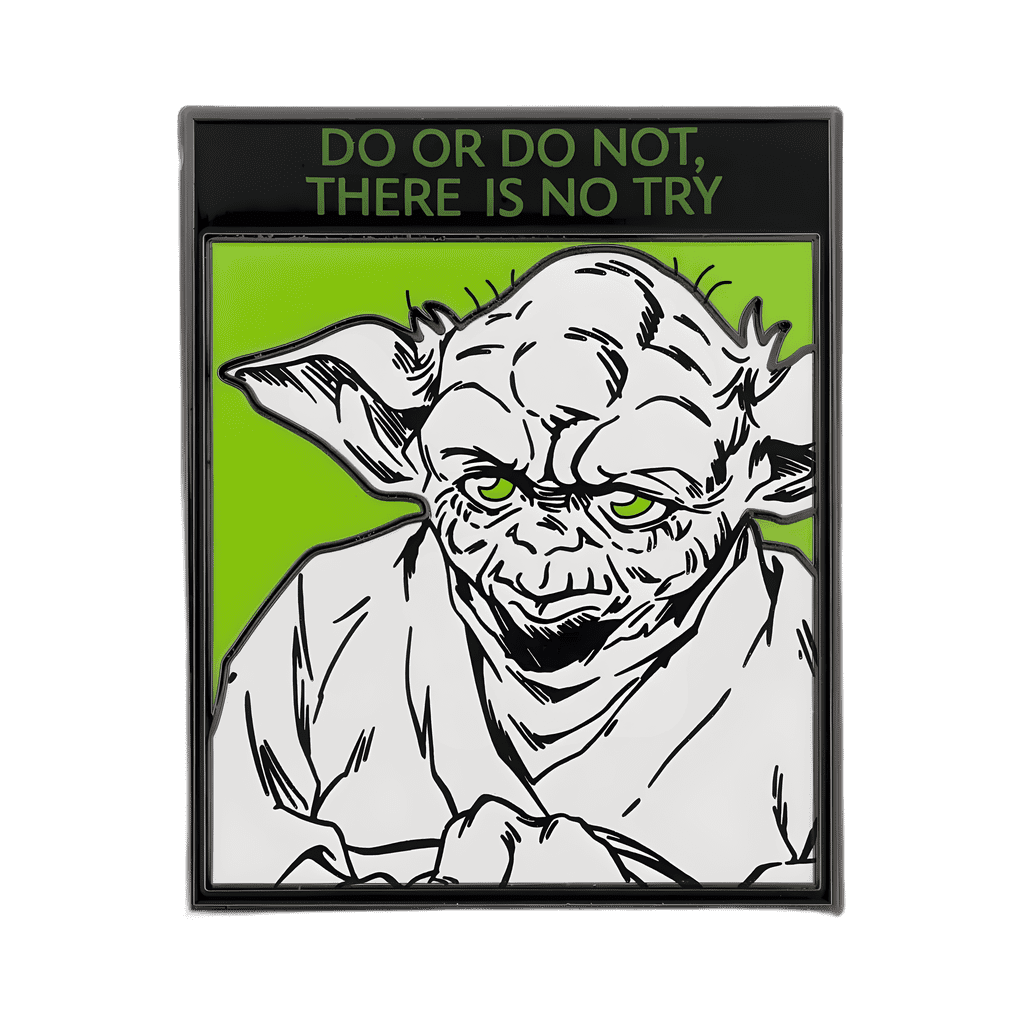 Do or Do Not, There is No Try - Yoda (English) Disney pin