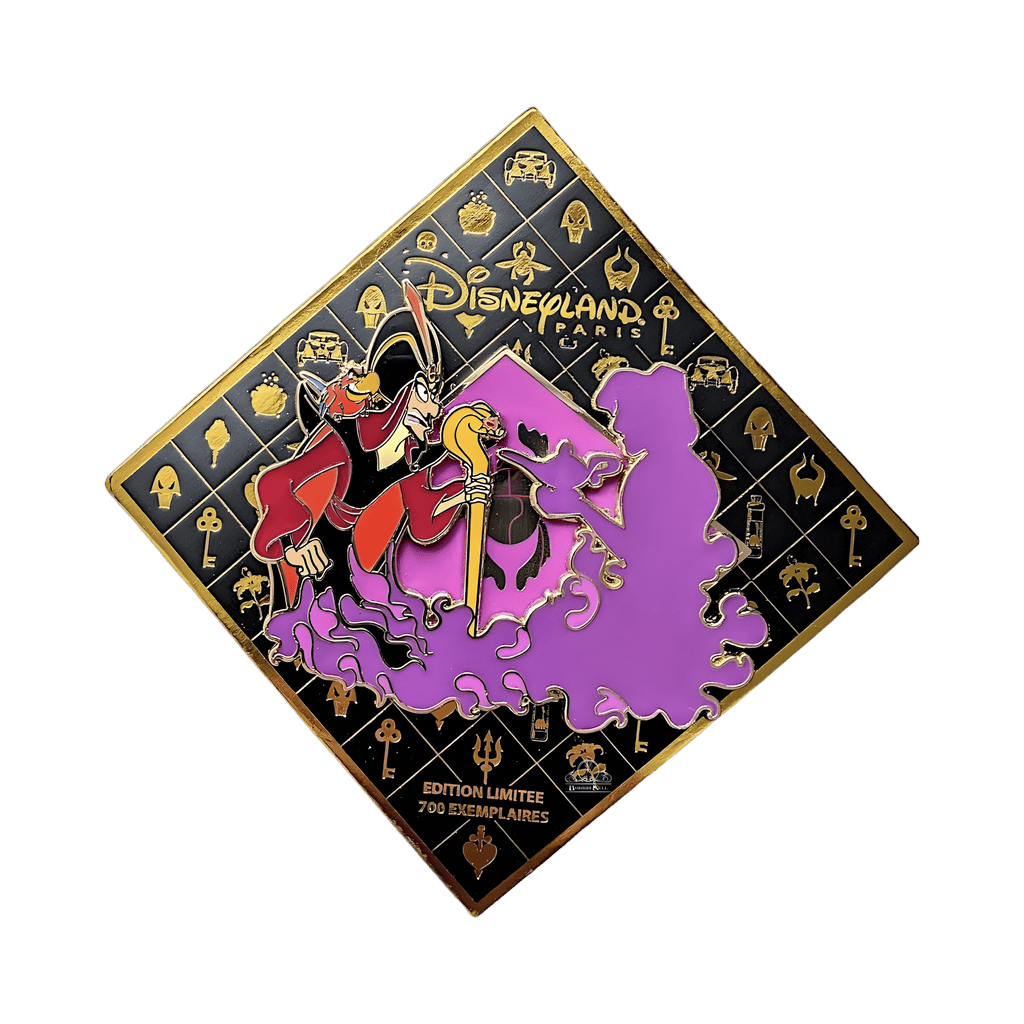 Jafar and Aladdin Disney pin