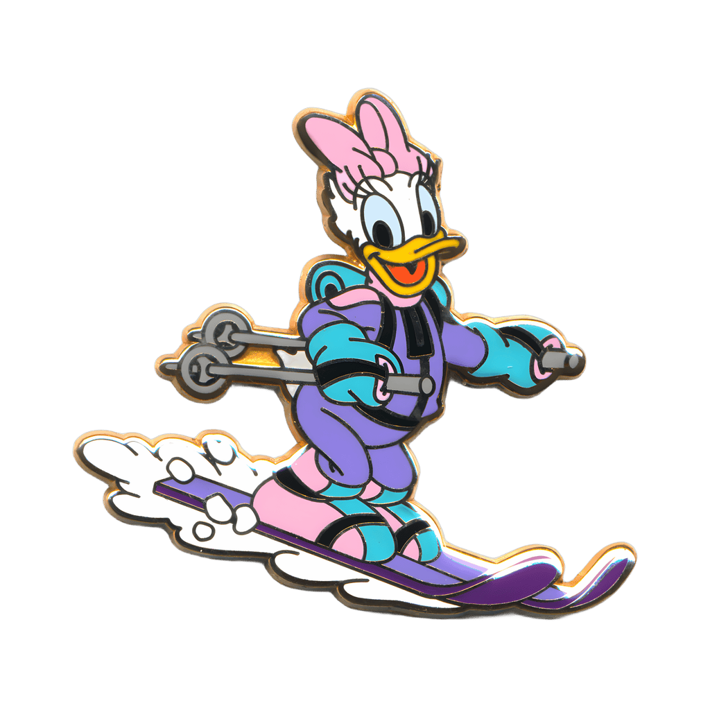 Daisy Duck Skiing Disney pin