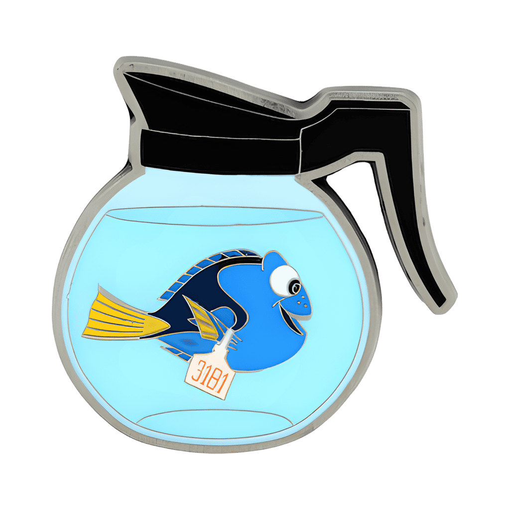 Coffee Pot - Dory Disney pin