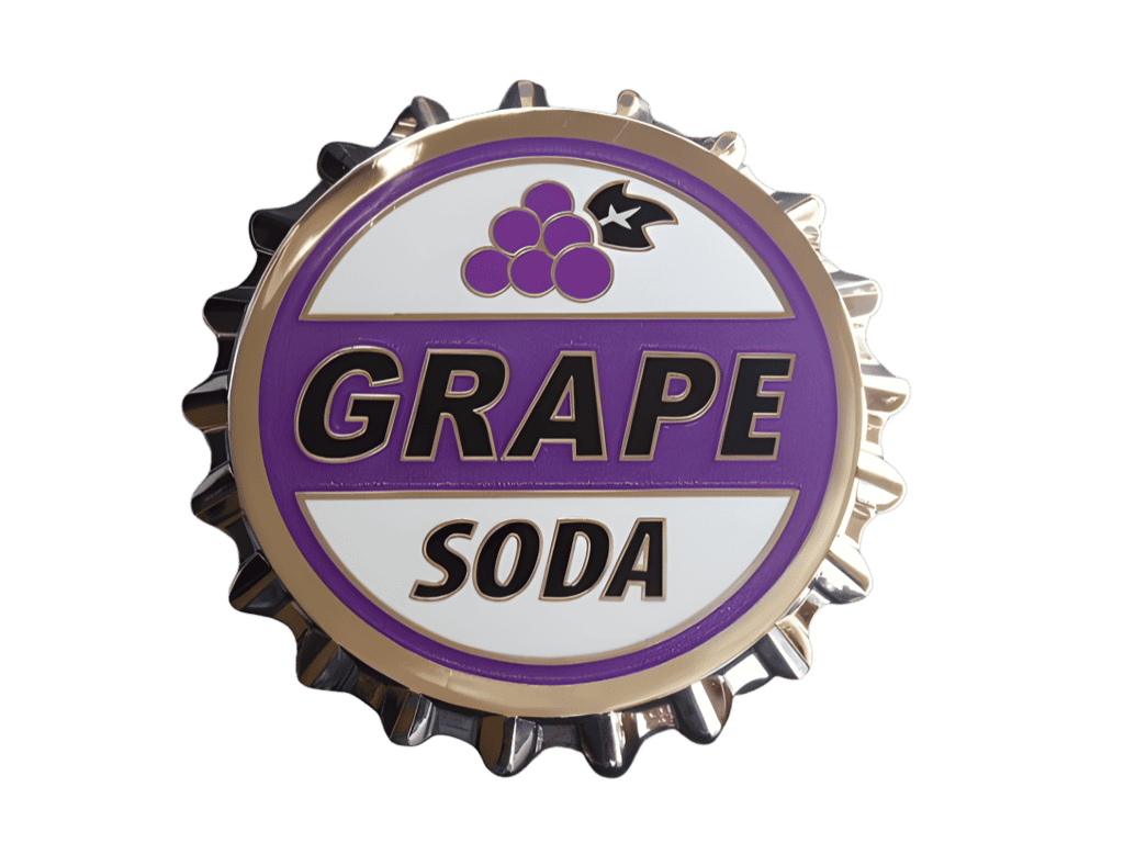 Carl & Ellie’s Grape Soda Pin (Antique Silver) Disney pin