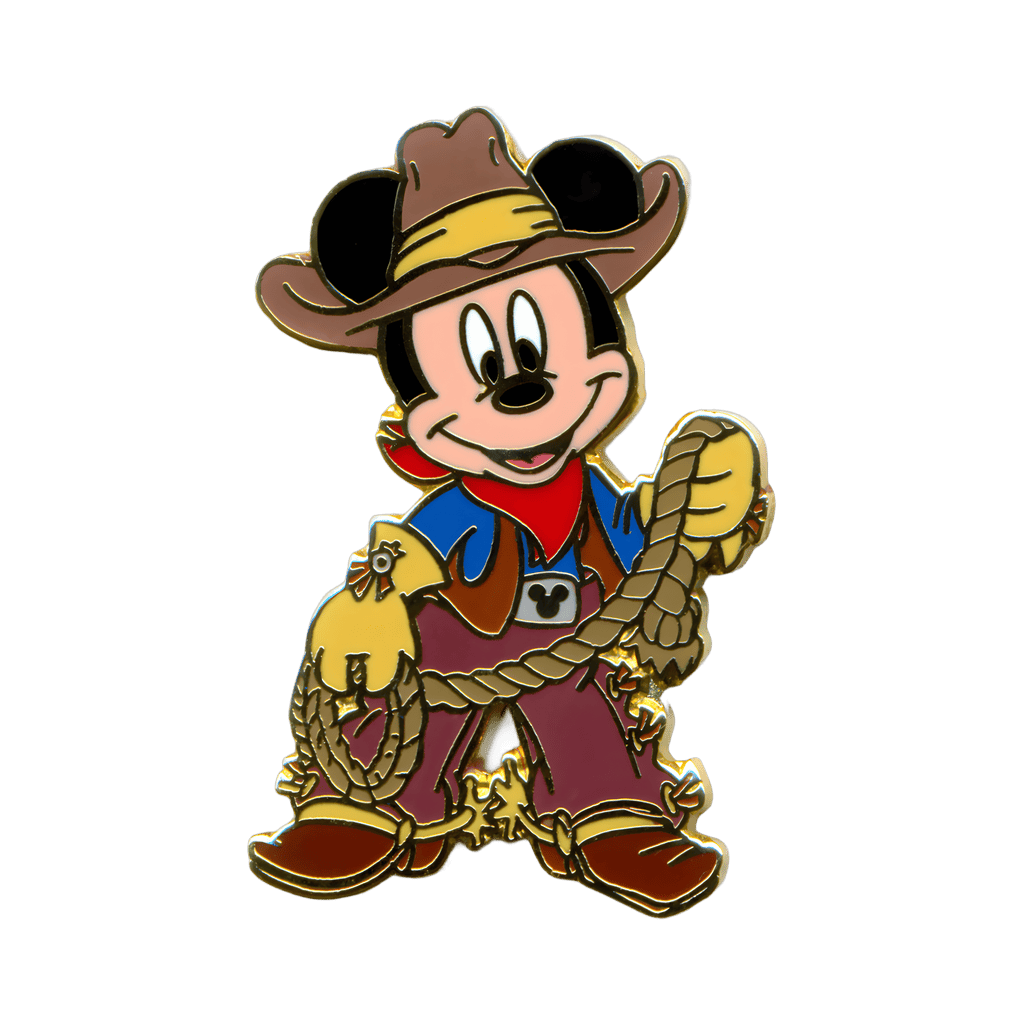 Cowboy Mickey Mouse Disney pin