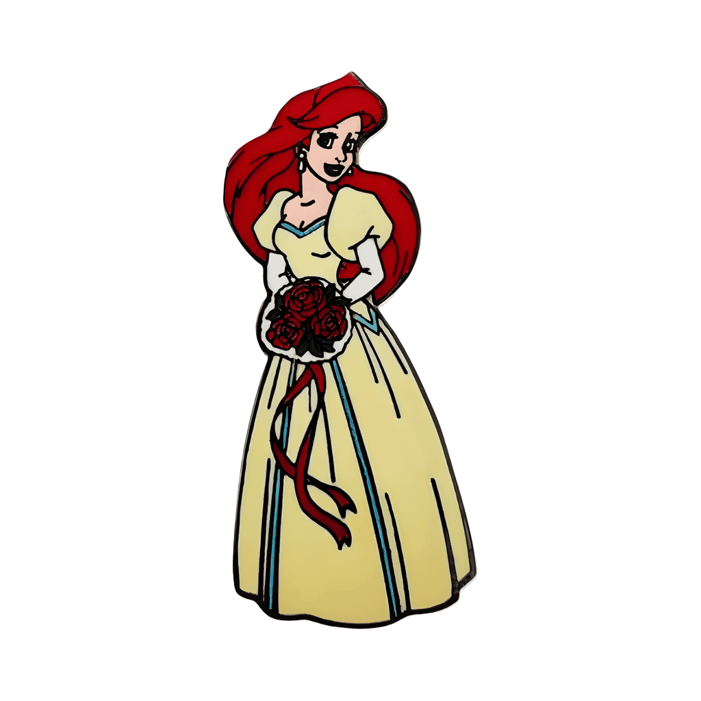 Ariel Wedding Dress Disney pin