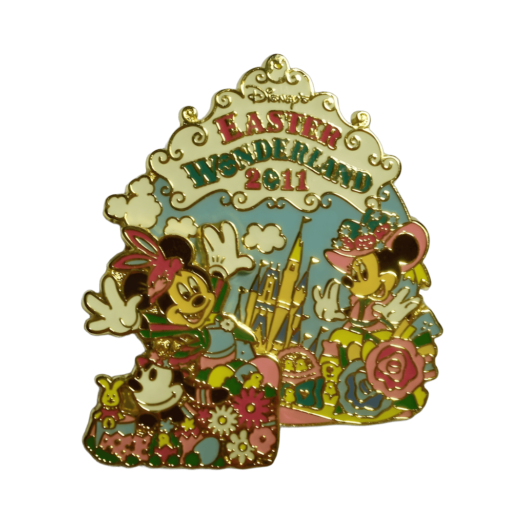 Mickey, Minnie, and Oswald Disney pin