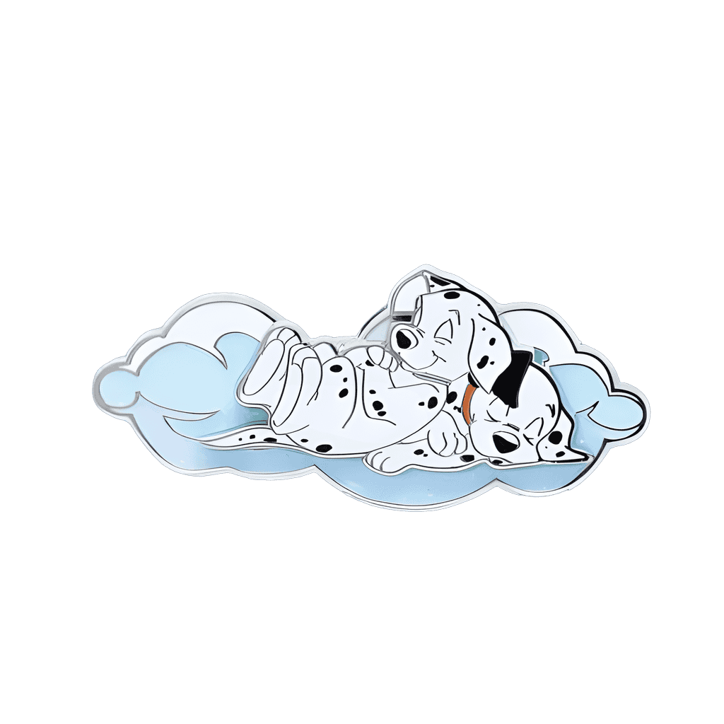 101 Dalmatians - Sleeping puppies Disney pin