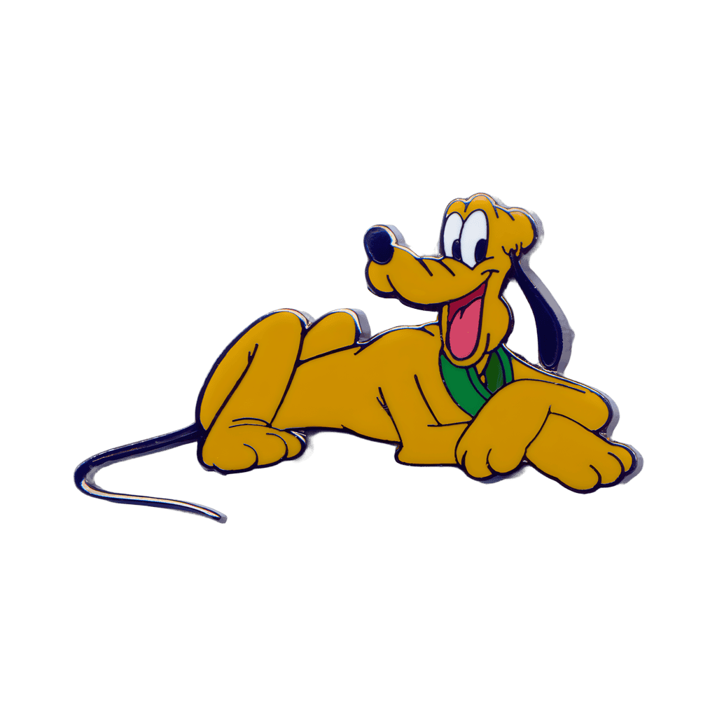 Pluto Laying Down Disney pin
