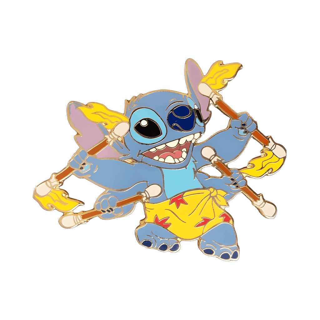 Stitch Fire Dancer Disney pin