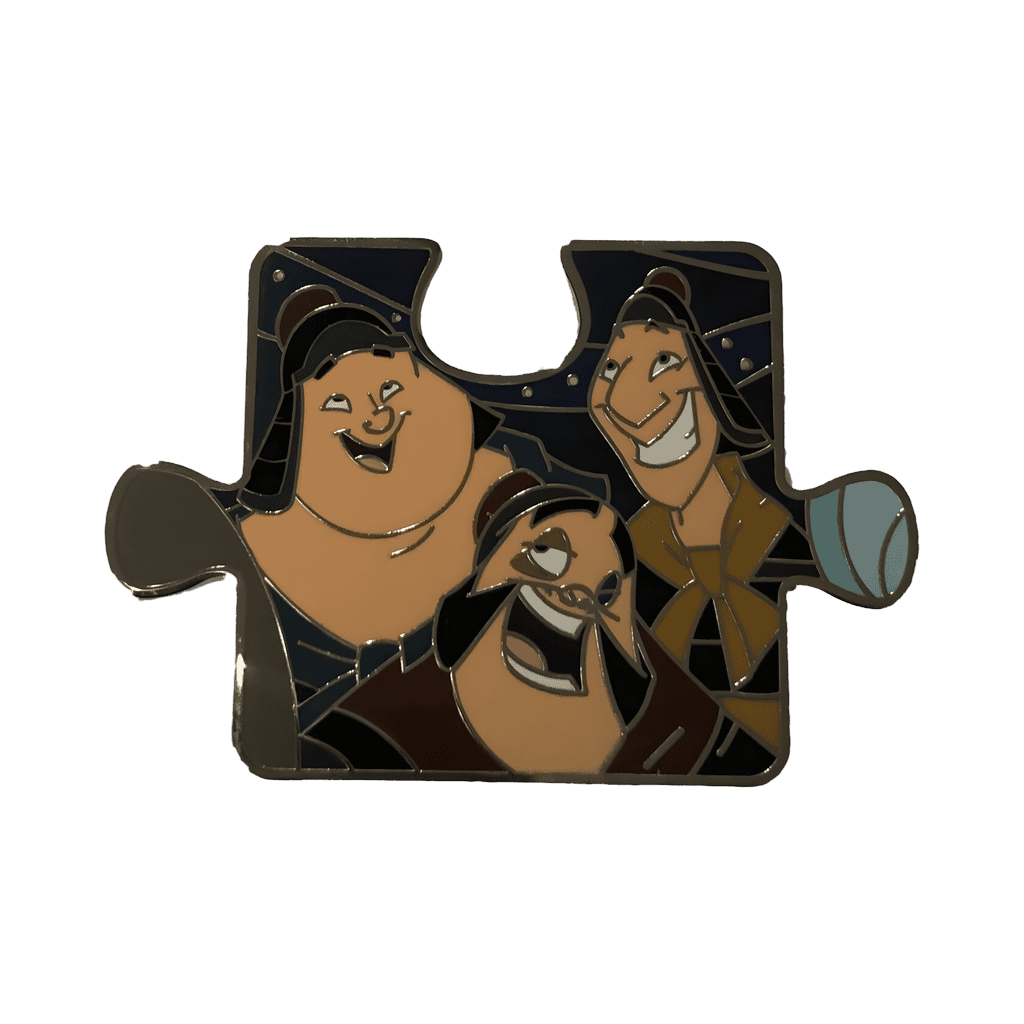 Yao, Ling, and Chien-Po Disney pin