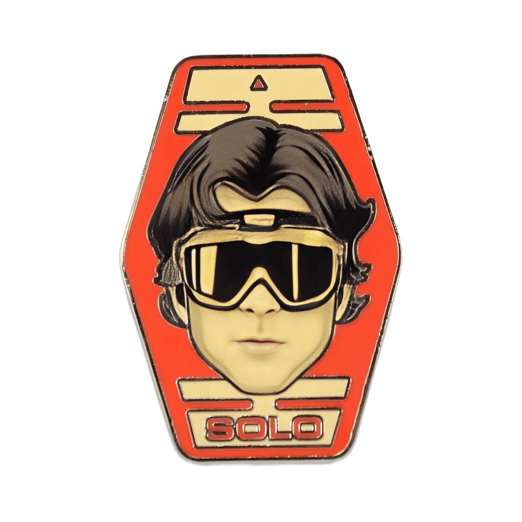 Han Solo with Goggles Disney pin